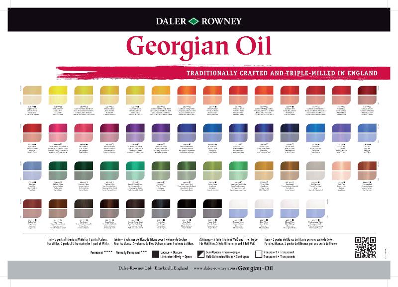 Colour Charts from suppliers